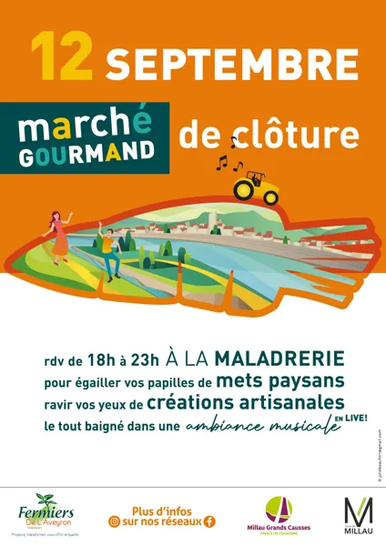 Marchés gourmands / nocturnes des fermiers de l'Aveyron de Millau