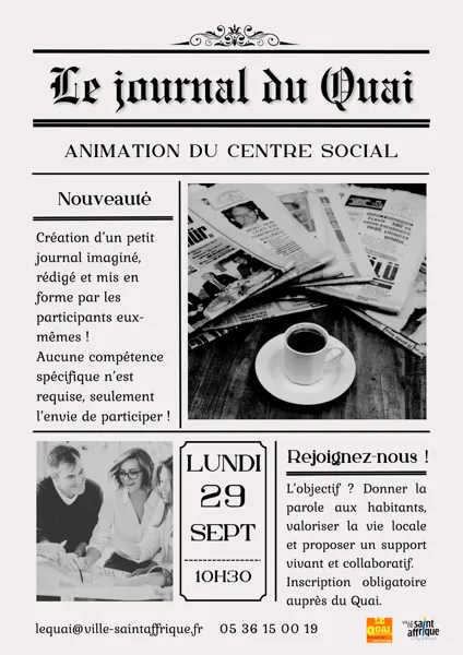 Atelier : Le Journal du Quai