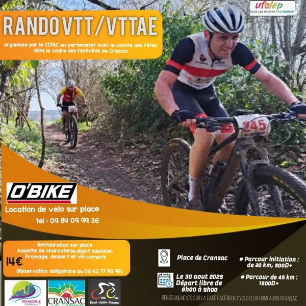 Rando VTT et VTTAE