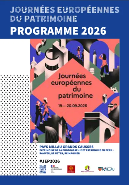 Journées européennes du patrimoine 2026 Communauté de Communes de Millau