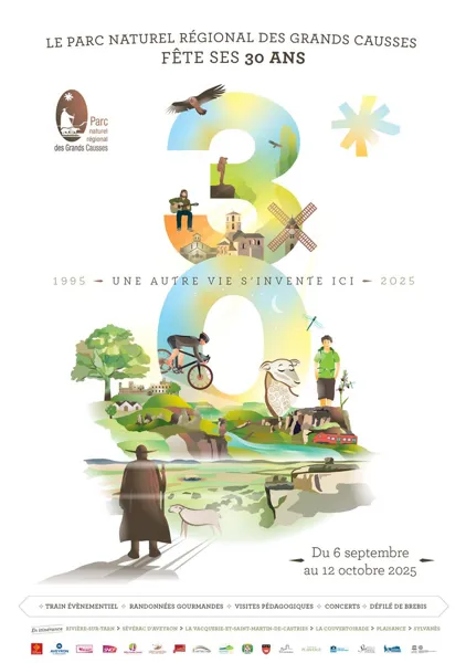 Les 30 ans du Parc Naturel Régional des Grands Causses