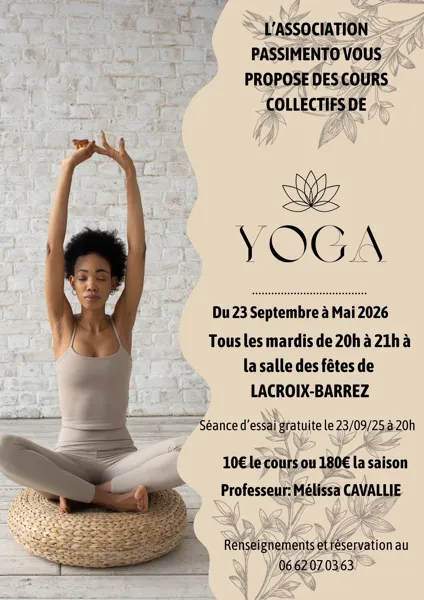 Séance d'essai au Yoga