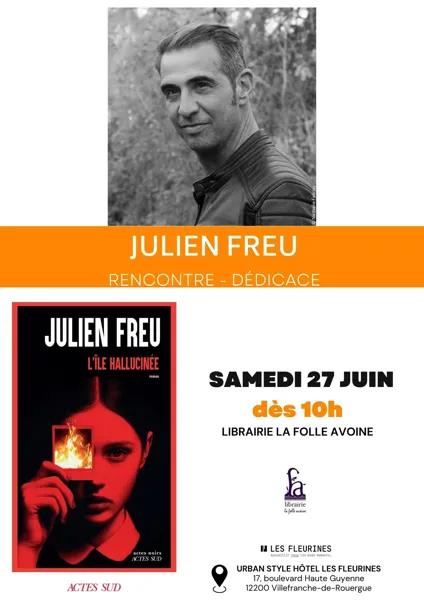 Rencontre dédicace avec Julien Freu pour