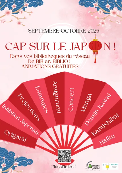 Cap sur le Japon - Atelier Haïkus à la bibliothèque de St Geniez d'Olt