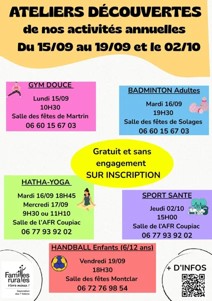 Atelier Découverte : Gym Douce