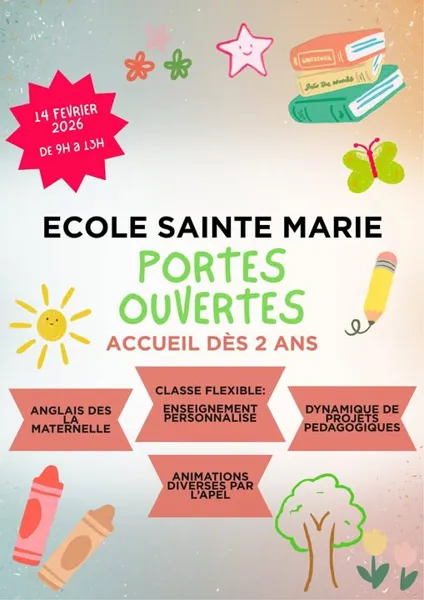 Portes ouvertes à l'école Ste Marie à Saint Geniez d'Olt