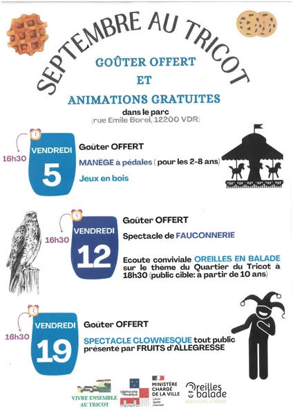 Septembre au Tricot