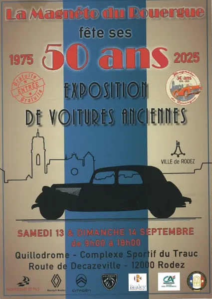 Exposition de voitures anciennes