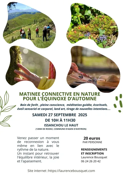 Matinée connective en nature pour l'équinoxe d'Automne