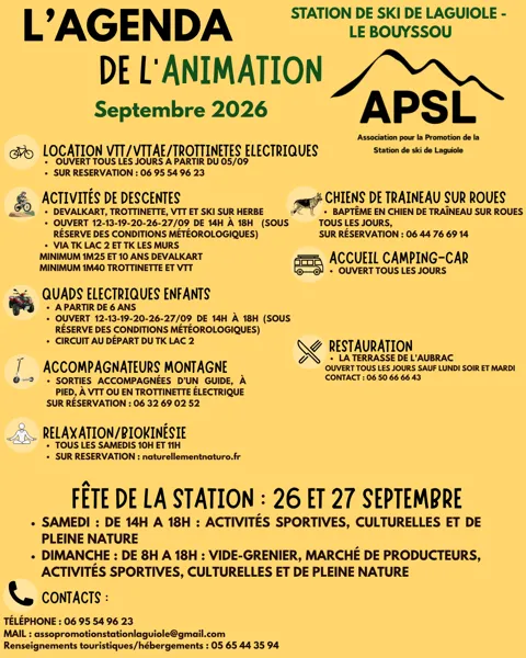 Fête de la station du Bouyssou
