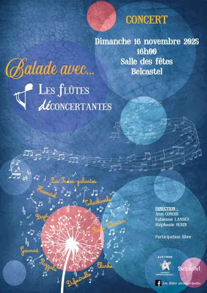 Concert des Flûtes Déconcertantes