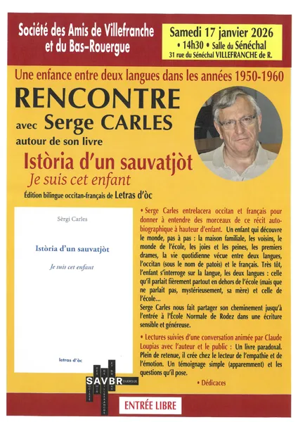 Rencontre avec Serge Carles