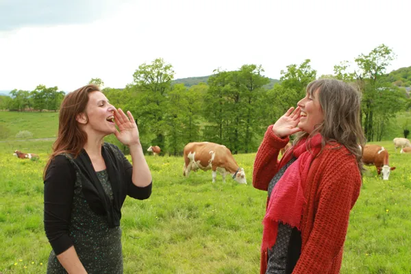 Spectacle et visite de ferme