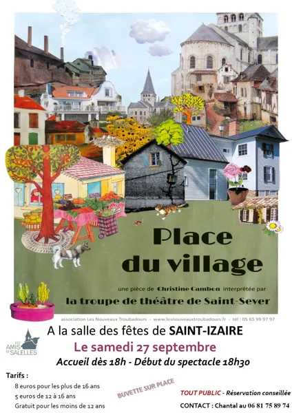 Soirée théâtre : Place du Village