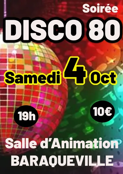 Soirée Disco 80