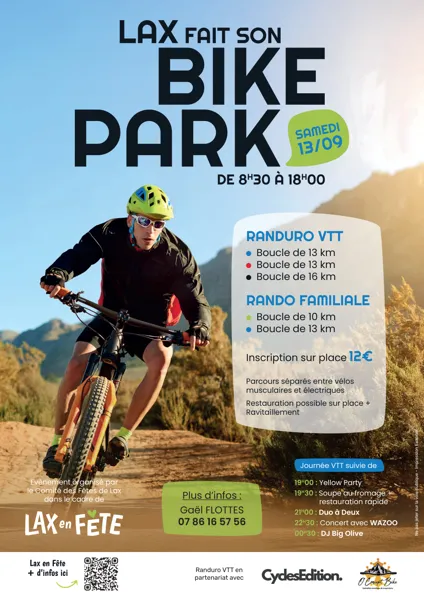 Lax fait son bike park