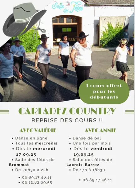 Cours d'essai de danse en ligne