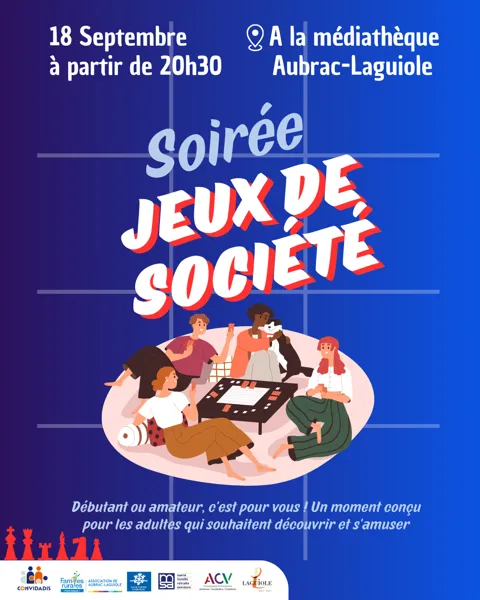 Soirée jeux de société