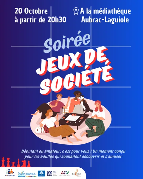 Soirée jeux de société