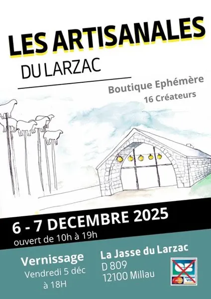 Les Artisanales du Larzac - Marché s de Noël