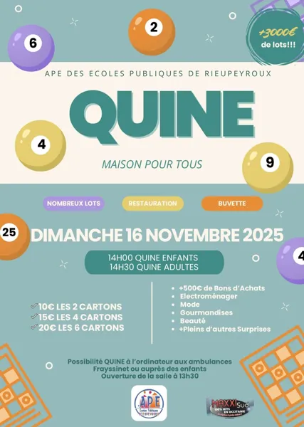 Quine des écoles publiques