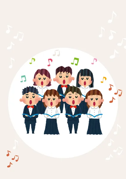 Concert chorale