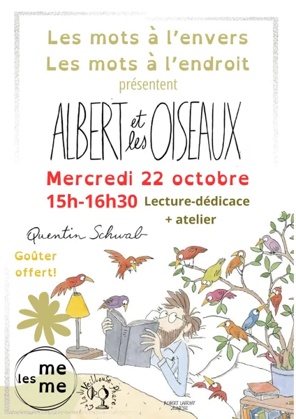Lecture, dédicace et atelier graphique avec Quentin Schwab