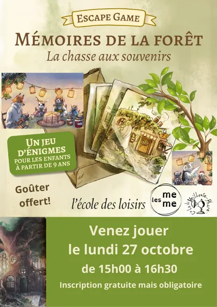 Escape game - Mémoires de la forêt