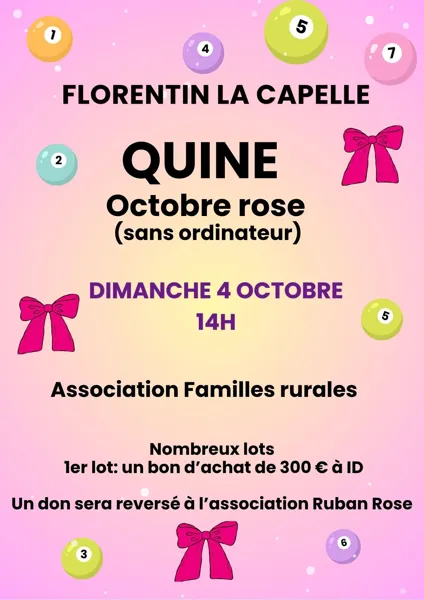 Quine Octobre Rose