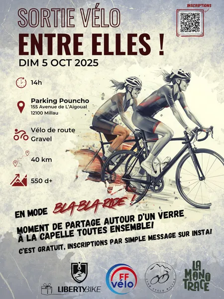 Sortie vélo entre Elles ! (vélo de route et gravel)