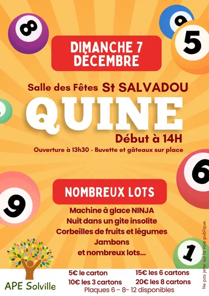 Quine école Solville à Saint-Salvadou