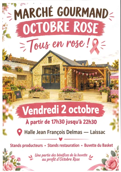 Marché couvert à Laissac