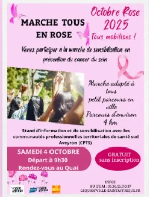 Octobre Rose : Marche 