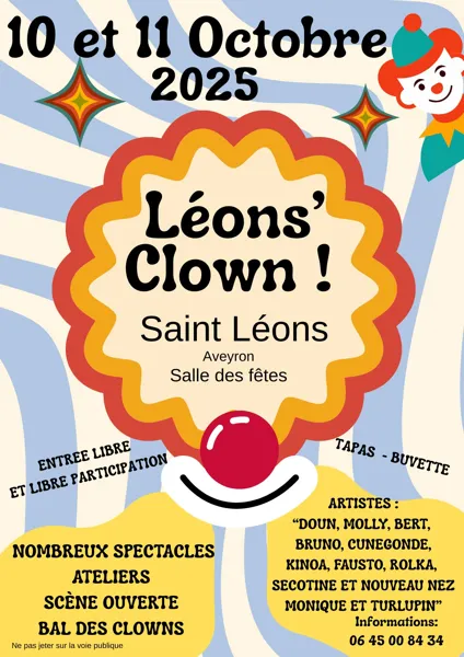 LEON'S CLOWN - St-Léons