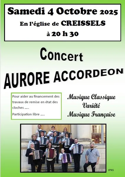 Concert Aurore Accordéon