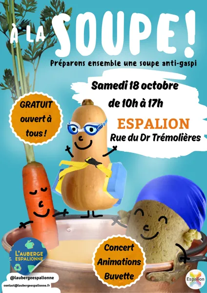 Soupe anti-gaspi participative