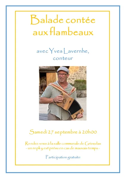 Balade contée aux flambeaux