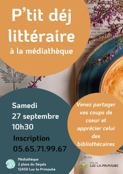 P'tit déj littéraire