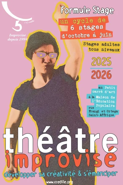Stage de théâtre improvisé