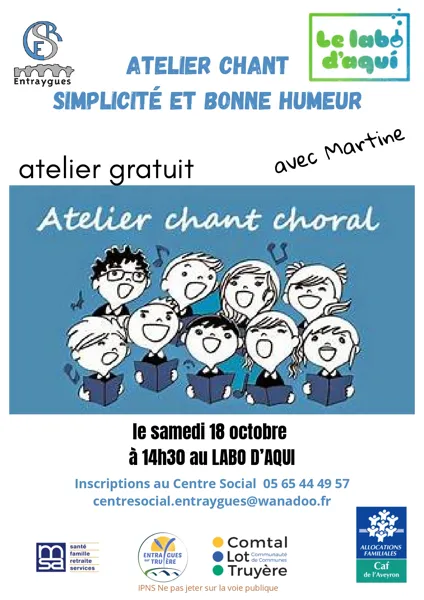 Atelier chant