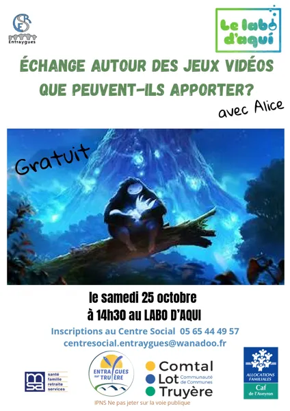 Échange autour des jeux vidéos