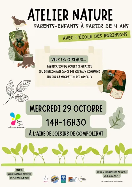 Atelier nature parents-enfants