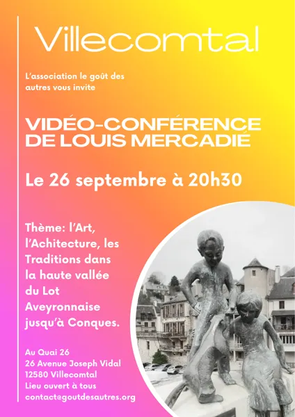 Vidéo-conférence de Louis Mercadié