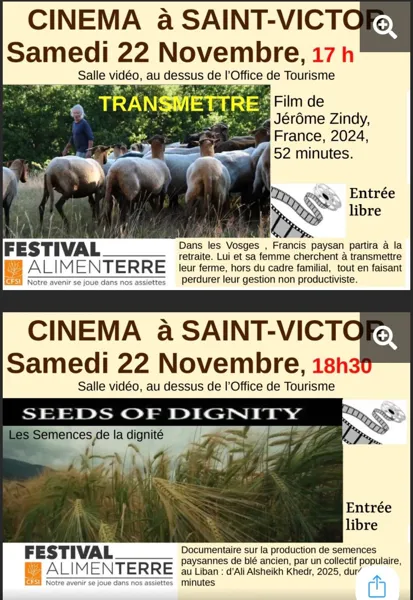 Cinéma à Saint-Victor