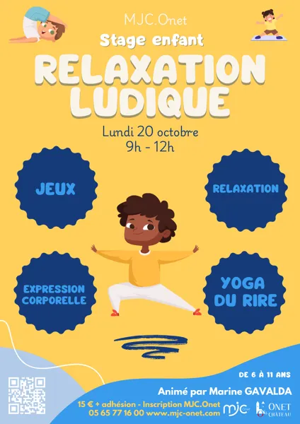 stage enfant Relaxation ludique