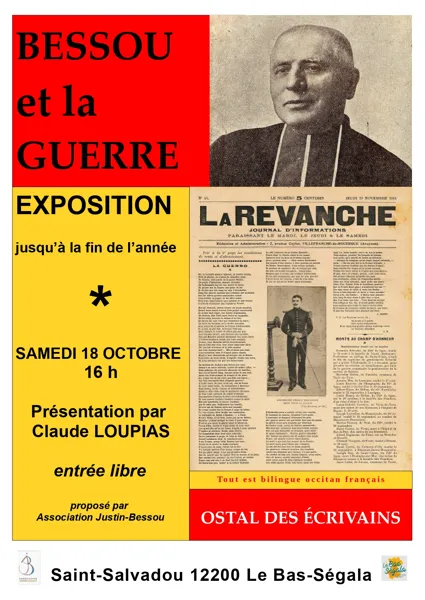 Exposition à l'Ostal des écrivains 