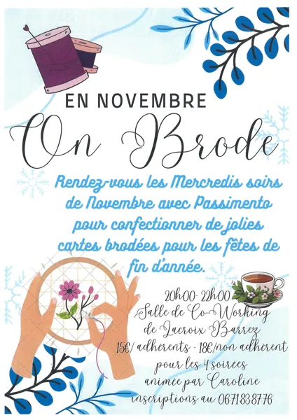 En novembre on brode !