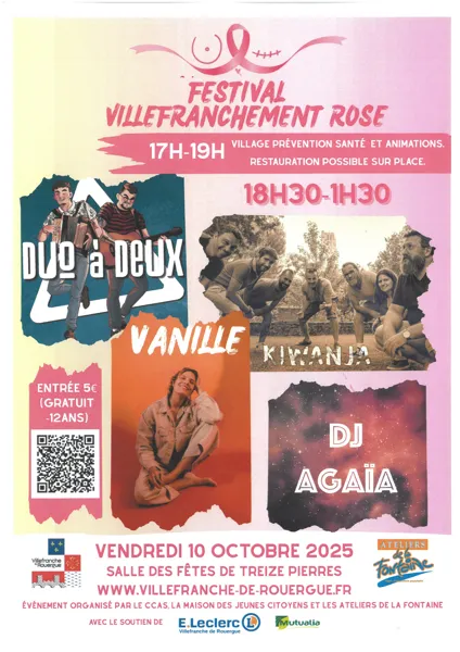 Festival Villefranchement Rose