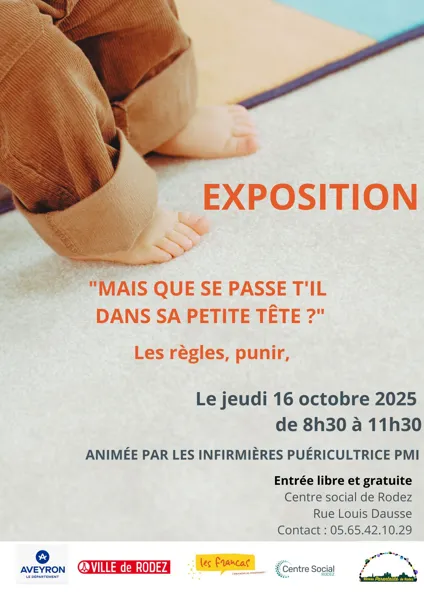 Exposition Que se passe t-il dans sa petite tête ?