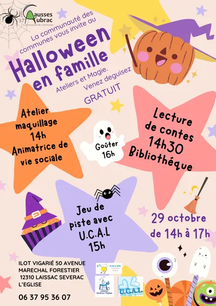 HALLOWEEN EN FAMILLE : Une surprise ensorcelé à Laissac